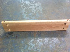 Plain Oak Replacement Step